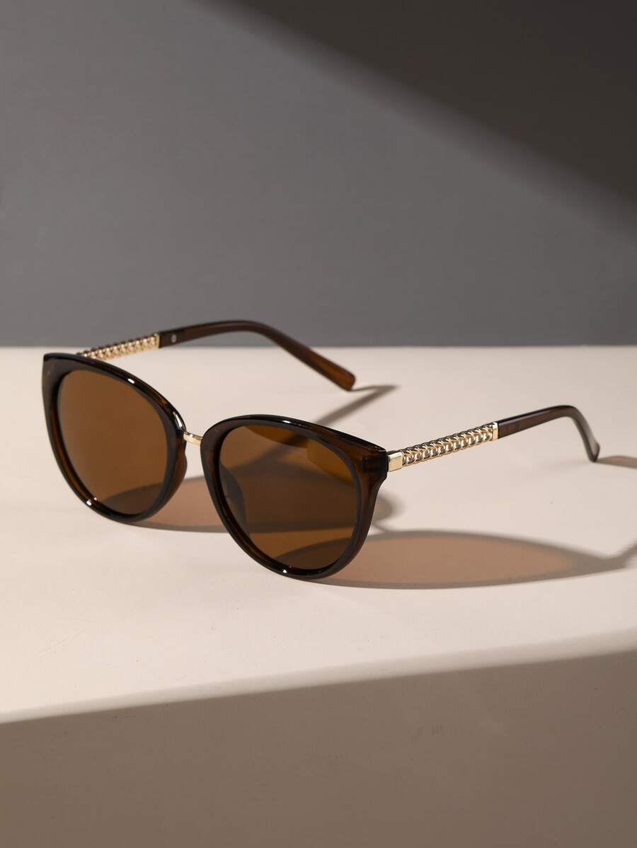 アクセサリー レディース アイアクセサリー 1個 レディース キャットアイ ティンテッドレンズ ファッショングラス ビンテージハイ拍卖