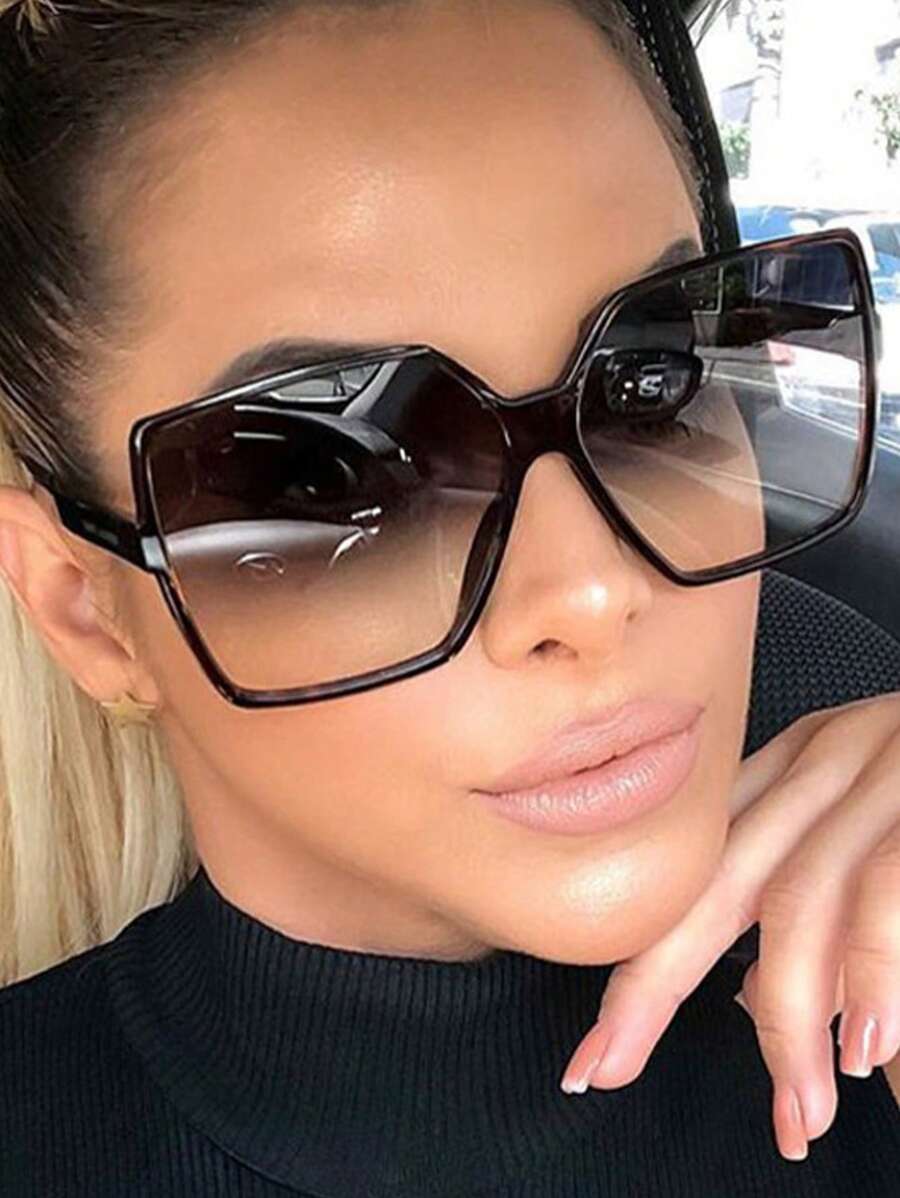 アクセサリー レディース アイアクセサリー 1個 ヨーロッパ&アメリカ風 オーバーサイズY2Kフレームファッショングラス メンズ&拍卖