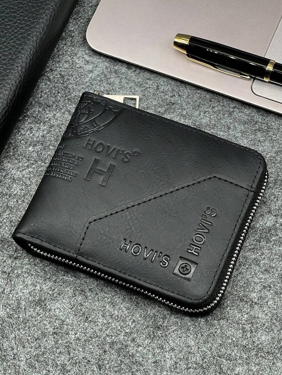 バッグ メンズ ハンドバッグ ' スタイリッシュなビジネスレザーウォレット ファッション ショートウォレット 古銭スタイル メンズ拍卖