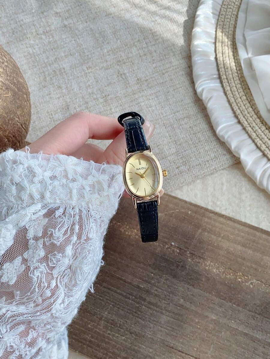 腕時計 レディース クォーツ 1個 レディース クォーツ 腕時計 ファッション カジュアル ウォッチ 小さな丸型ブレスレット 社交拍卖