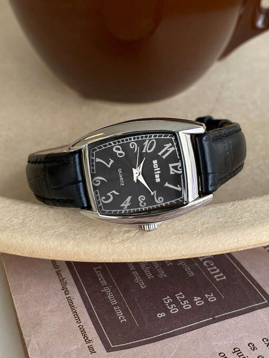 腕時計 レディース クォーツ 新作 スクエア 小型バレル レディース腕時計 韓国版 シンプル 雰囲気的 カジュアル 多用途 クォー拍卖