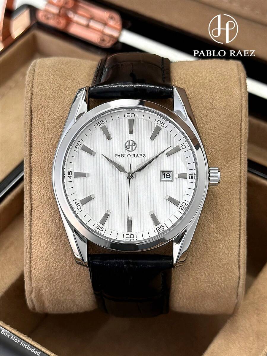 腕時計 メンズ クォーツ 1個 メンズ 豪華なジュエリー腕時計 有名ブランド 新作 夏のアクセサリー 男性用高級腕時計 シルバー拍卖