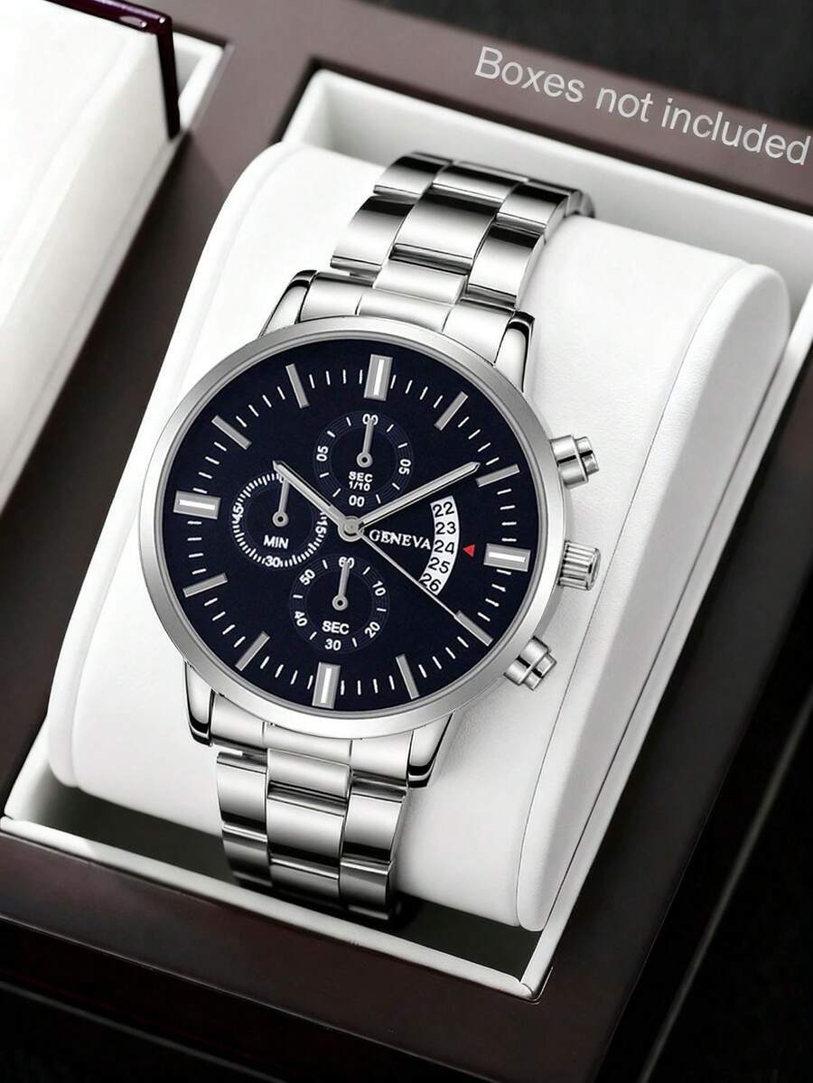腕時計 メンズ クォーツ 1個 メンズ腕時計 ビジネス、スポーツ、カジュアル カレンダー デジタル文字盤 クォーツ 日常着用に最適拍卖