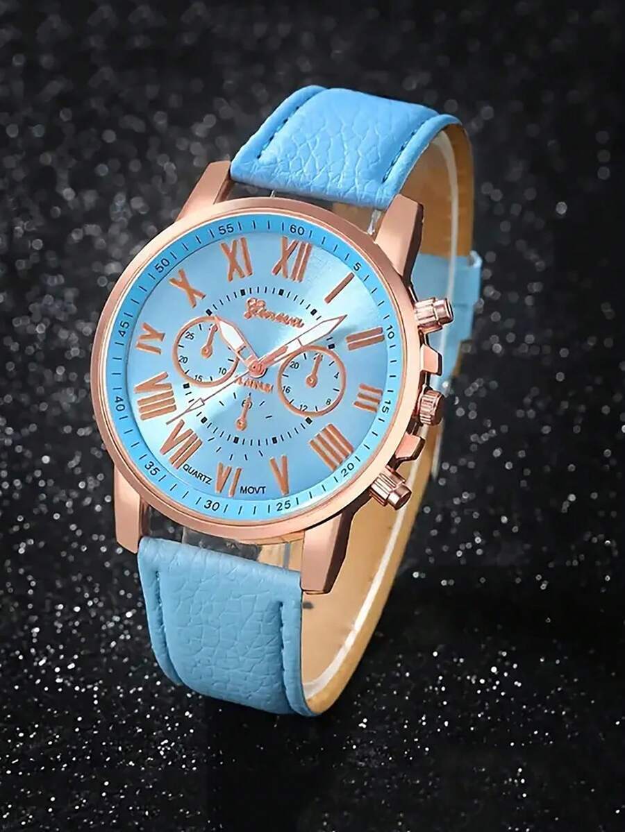 腕時計 レディース クォーツ 1個 ファッション PUレザーバンド 合金 クォーツ 腕時計拍卖