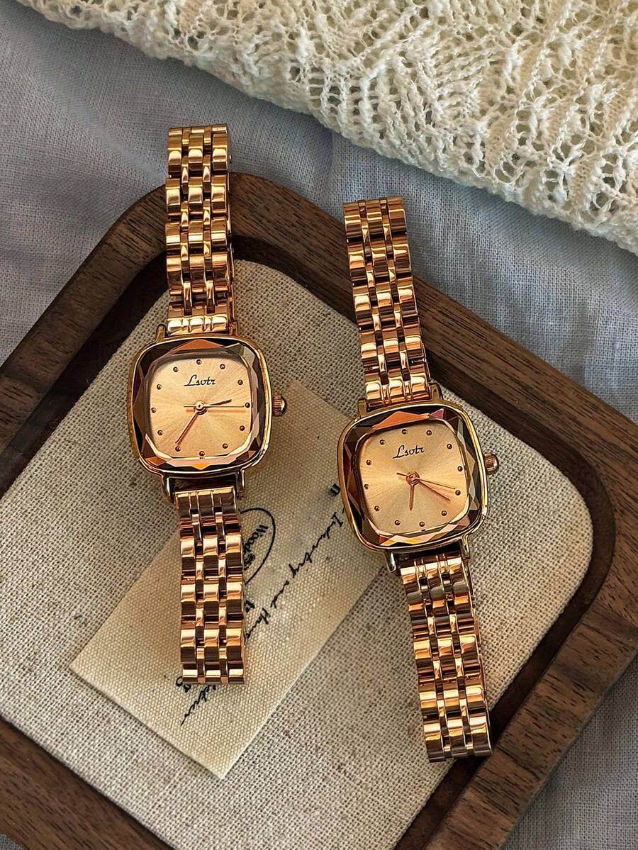 腕時計 レディース クォーツ 1個 新作 ゴールド フレンチクラシック レトロ調 高級 エレガントな レディース クォーツ 腕時計拍卖