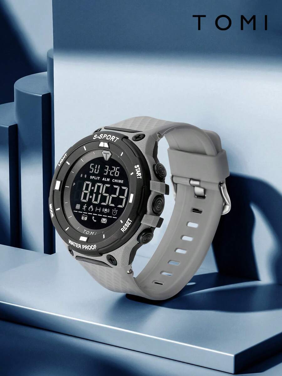 腕時計 メンズ デジタル 1個 メンズファッションカジュアル デイリースポーツ 電子腕時計、日常生活、休暇、クリスマス、年末に適拍卖