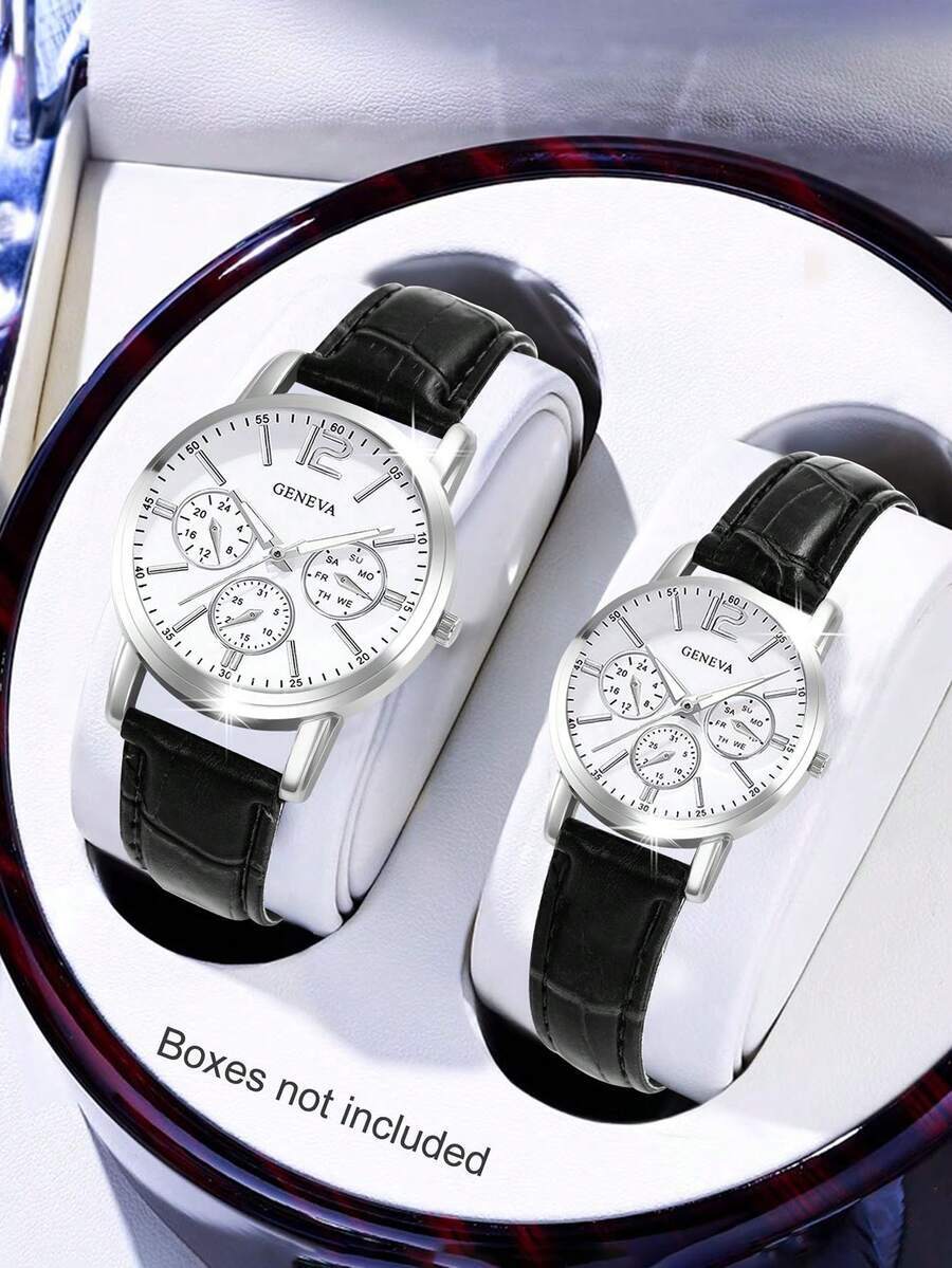 腕時計 メンズ クォーツ カップルウォッチ、ファッショナブル、カジュアル クォーツ ウォッチ、バレンタインデーまたは感謝祭のギフト拍卖