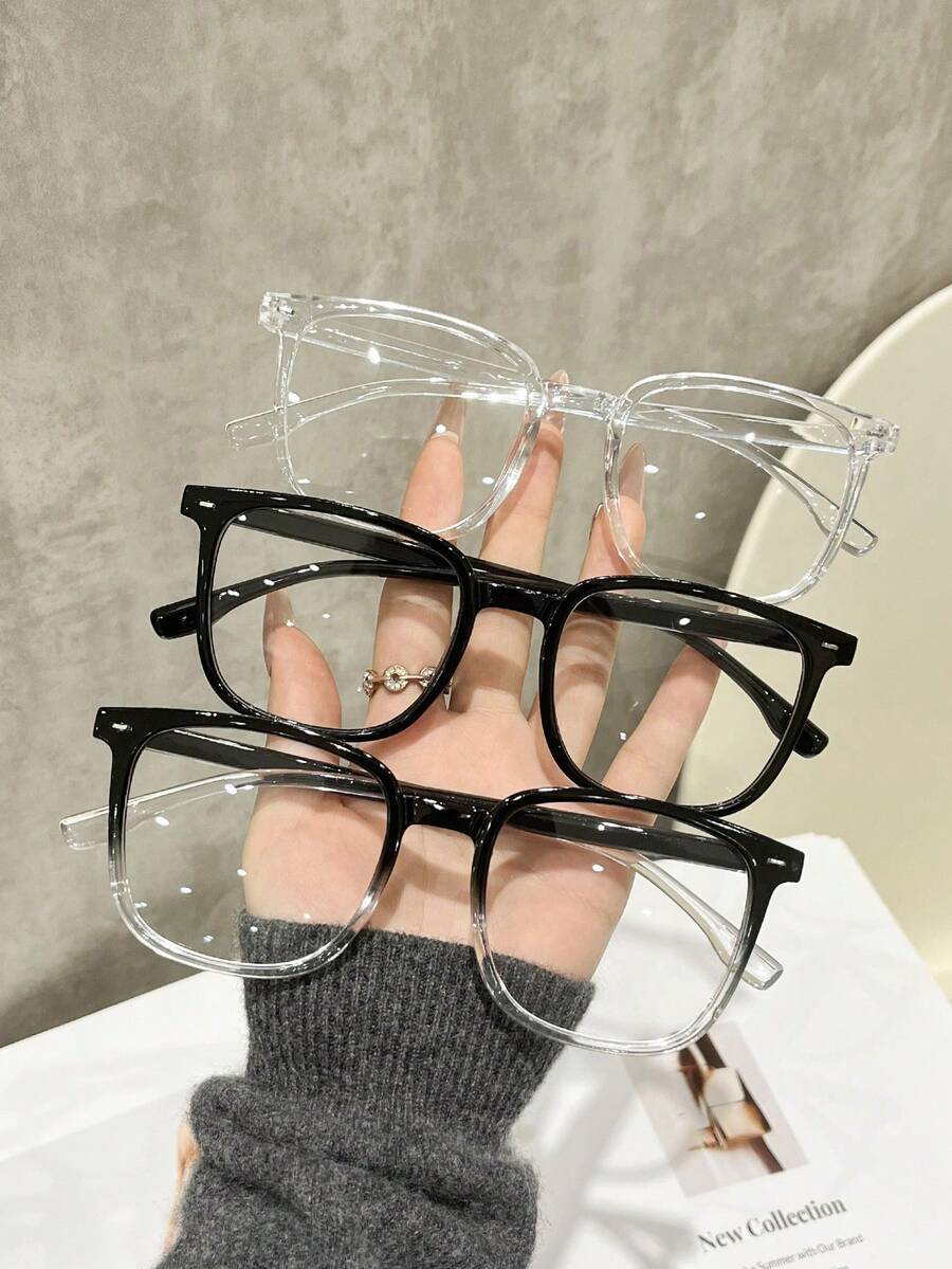 アクセサリー レディース アイアクセサリー セット 3ペア ユニセックス スクエア ベーシック ミニマリスト メガネ、オフィス、学拍卖