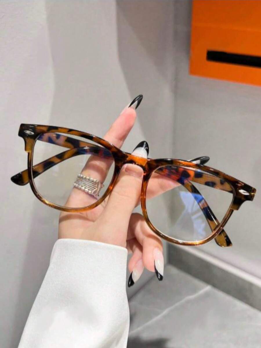 アクセサリー レディース アイアクセサリー セット 1ペア ユニセックス ファッショナブル クリアレンズ メガネ、カジュアルで多用拍卖