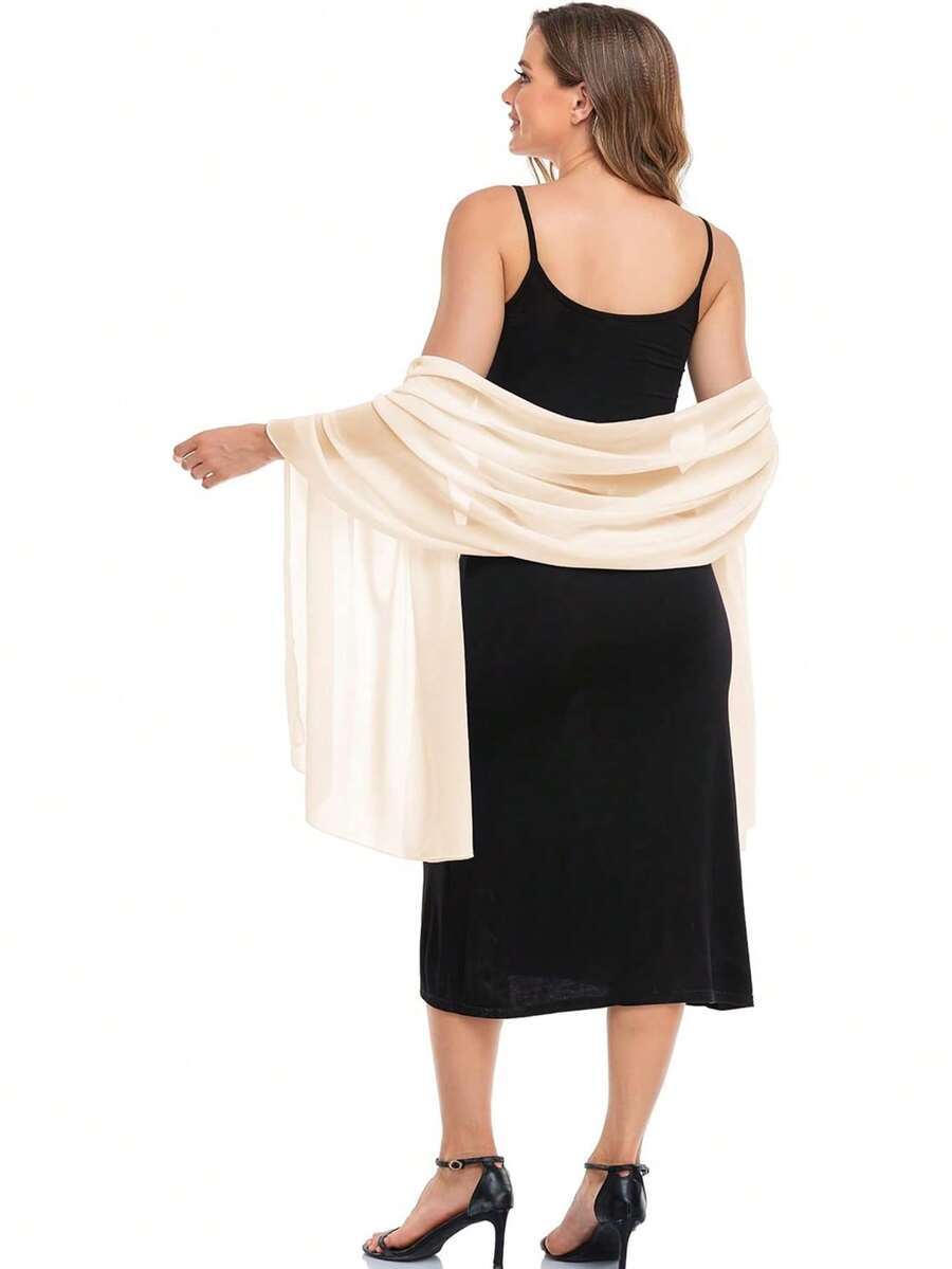 アクセサリー レディース スカーフ シフォンショール ストール ラップ ブライダル ウェディングパーティー イブニングドレス 特別拍卖