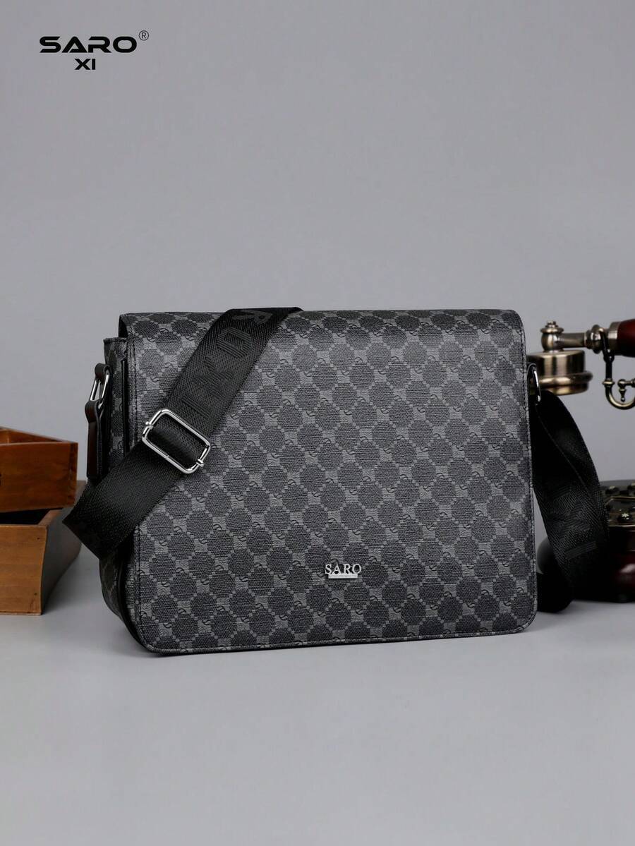 バッグ メンズ ショルダーパック メンズショルダーバッグ、クロスボディバッグ、ビジネスカジュアルバッグ、大容量横型拍卖