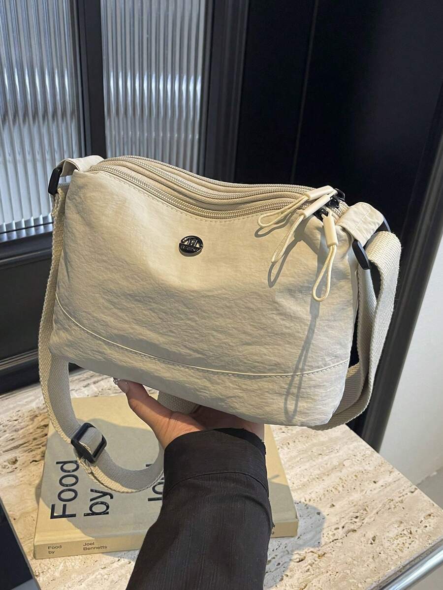 バッグ レディース ショルダーバッグ レディース カジュアル トートバッグ 無地 多ポケット 大容量 ショルダーバッグ クロスボデ拍卖