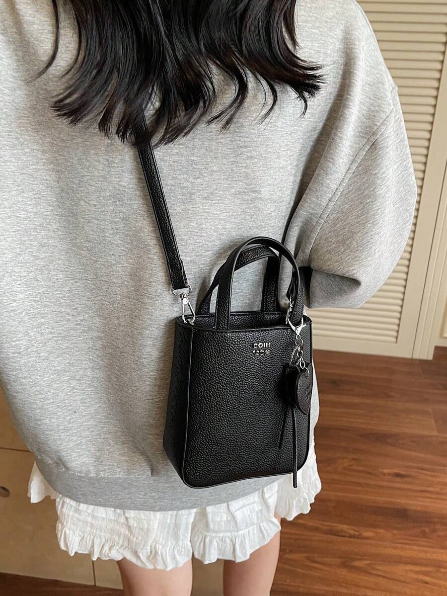 バッグ レディース ハンドルバッグ 1個 レディース 無地 PUレザー ジッパーハンドバッグ、ファッション デートギフト拍卖