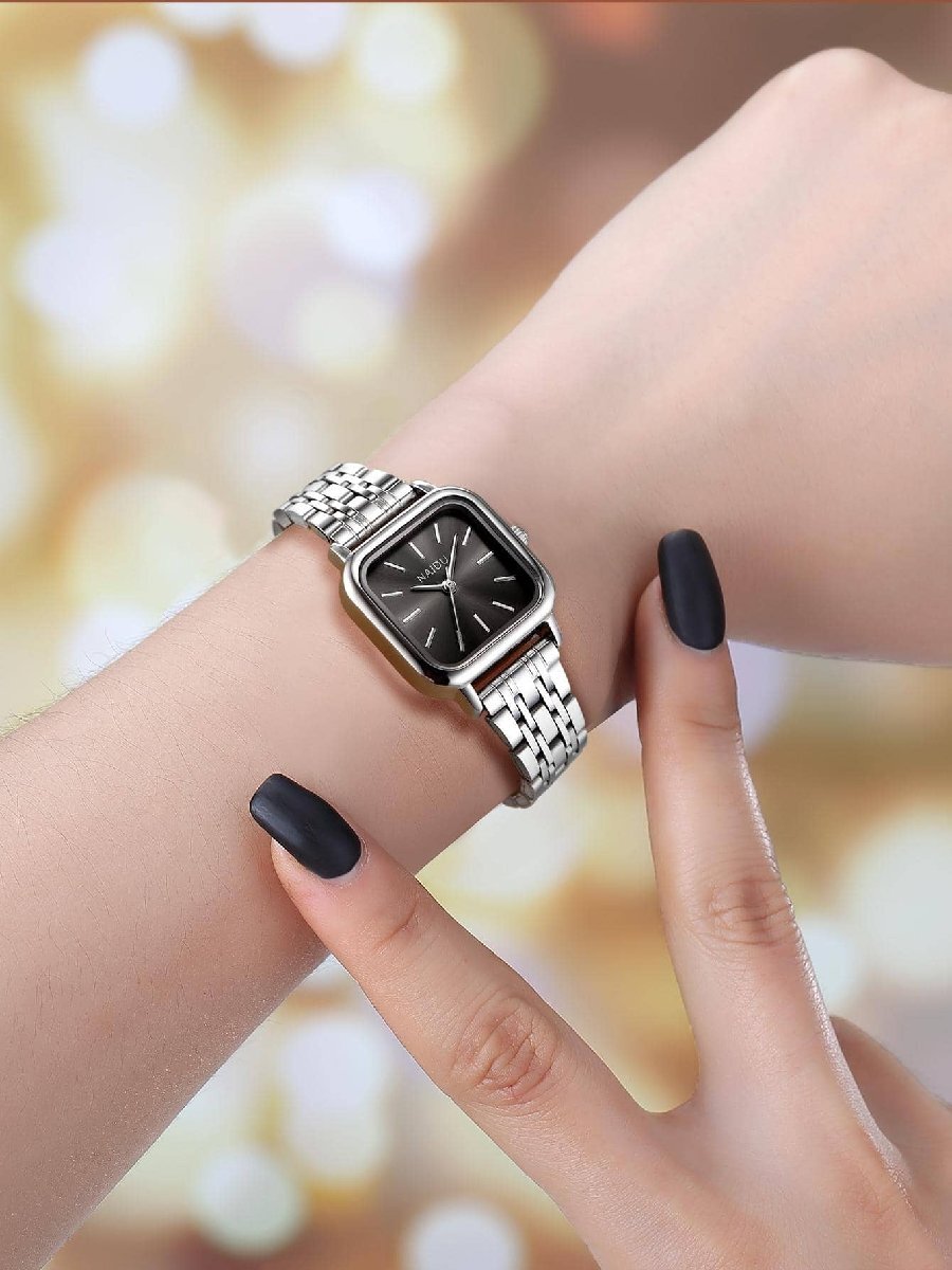 腕時計 レディース クォーツ 1個 レディース高級レトロクラシック多用途ミニマリストファッション クォーツ腕時計、日常的な装飾に適拍卖