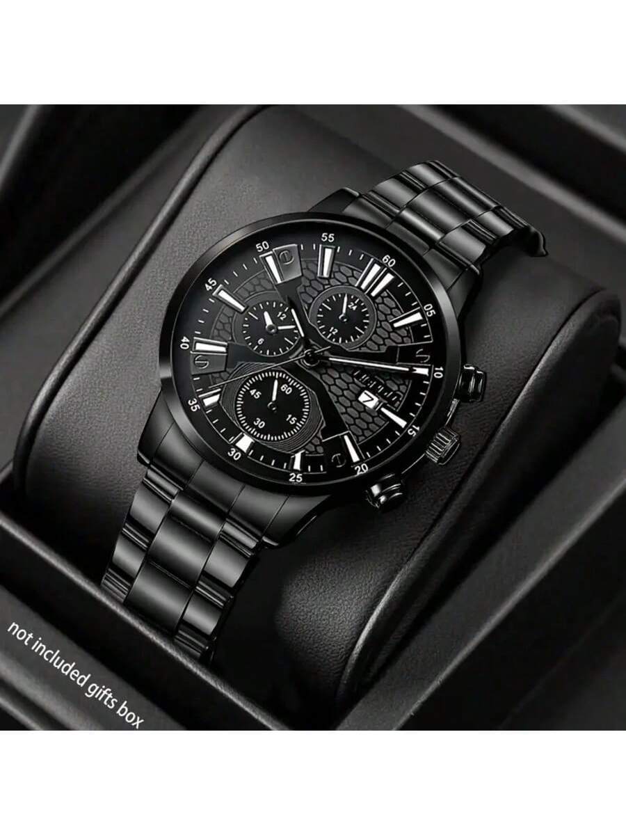 腕時計 メンズ クォーツ 1個 メンズ腕時計 ビジネス、スポーツ、カジュアル カレンダー デジタル文字盤 クォーツ 日常着用に最適拍卖