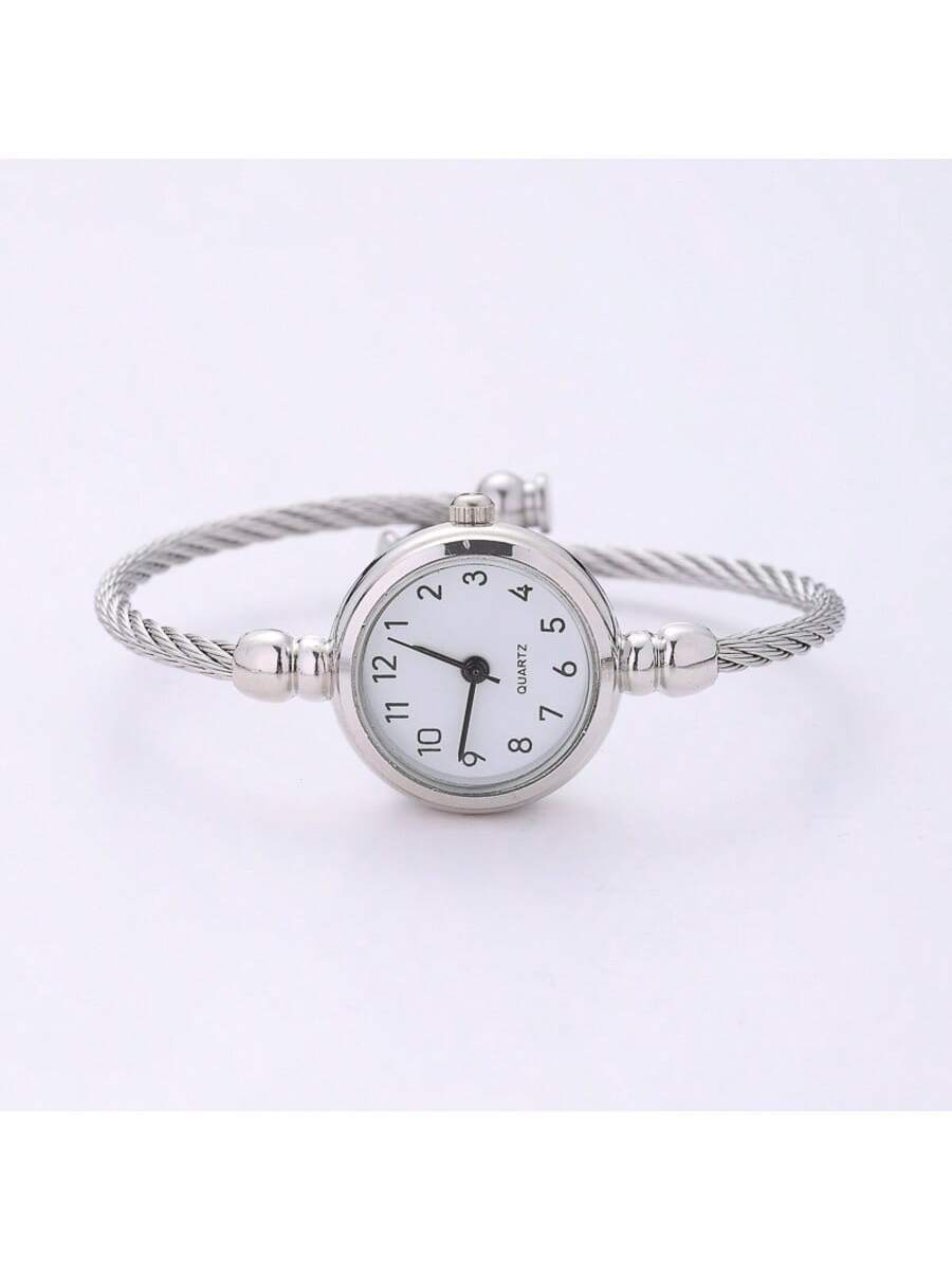 腕時計 レディース クォーツ 2025年新作 レディース クォーツ腕時計、4色展開、調整可能なストラップ、アラビア数字、ミニマリス拍卖