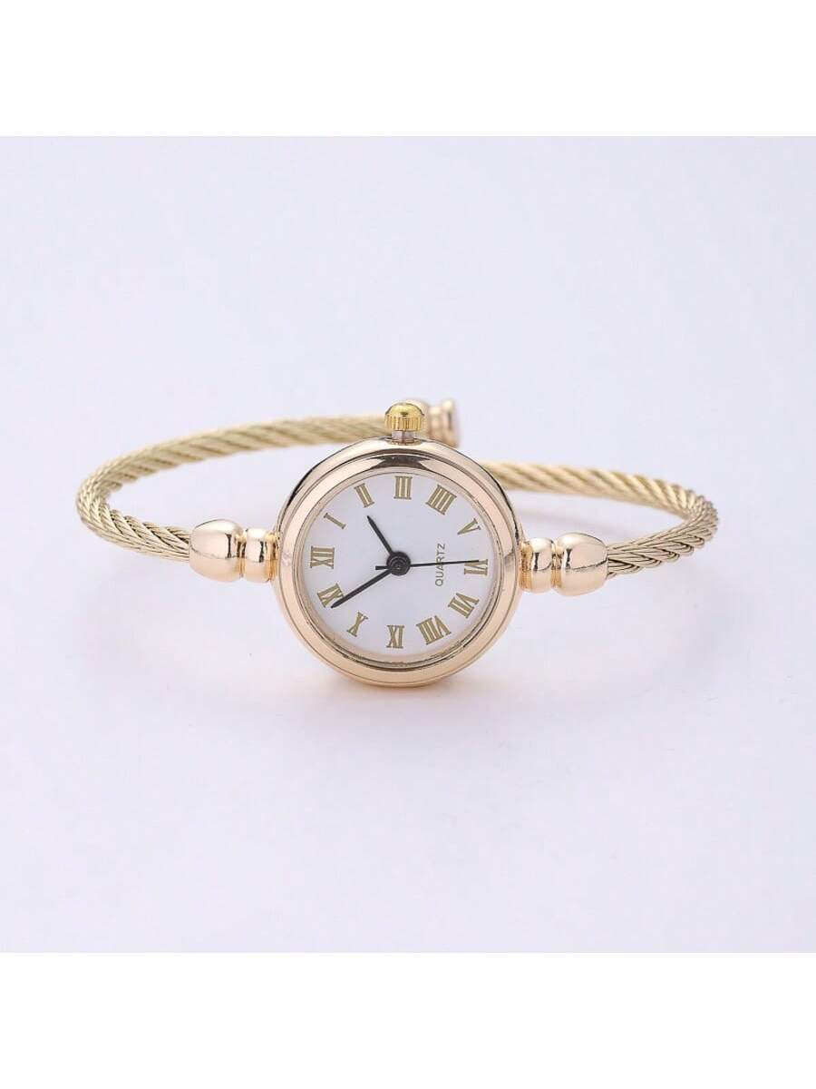 腕時計 レディース クォーツ 新作ファッション レディース クォーツ腕時計、高級エレガント デイリー使用、4色展開、調整可能ストラ拍卖