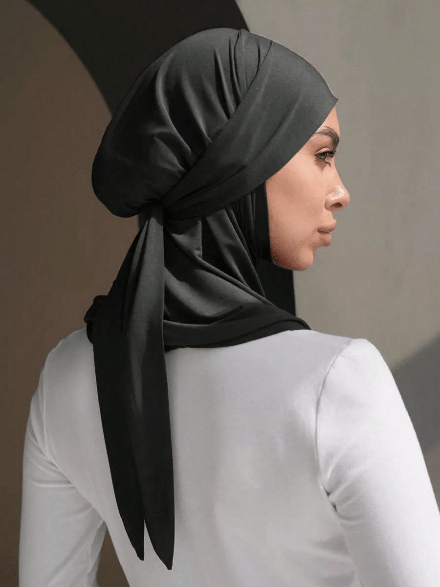 アクセサリー レディース スカーフ 1個 レディース 無地バラクラバヘッドバンド ドローコード付き、伸縮性ターバンキャップ、通気性拍卖