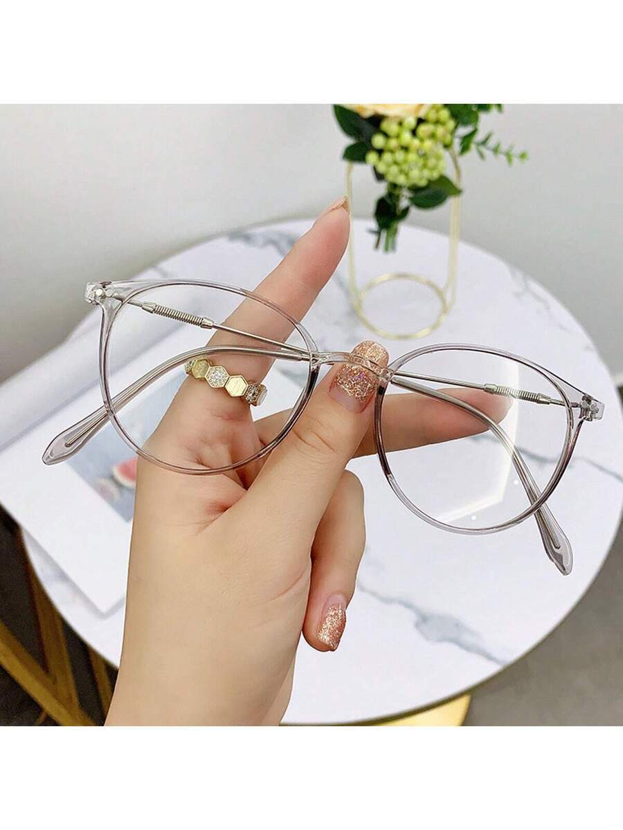 アクセサリー レディース アイアクセサリー セット 1個 女性用 丸型 多目的 ノーメイクアップ カジュアル 非処方箋メガネ拍卖