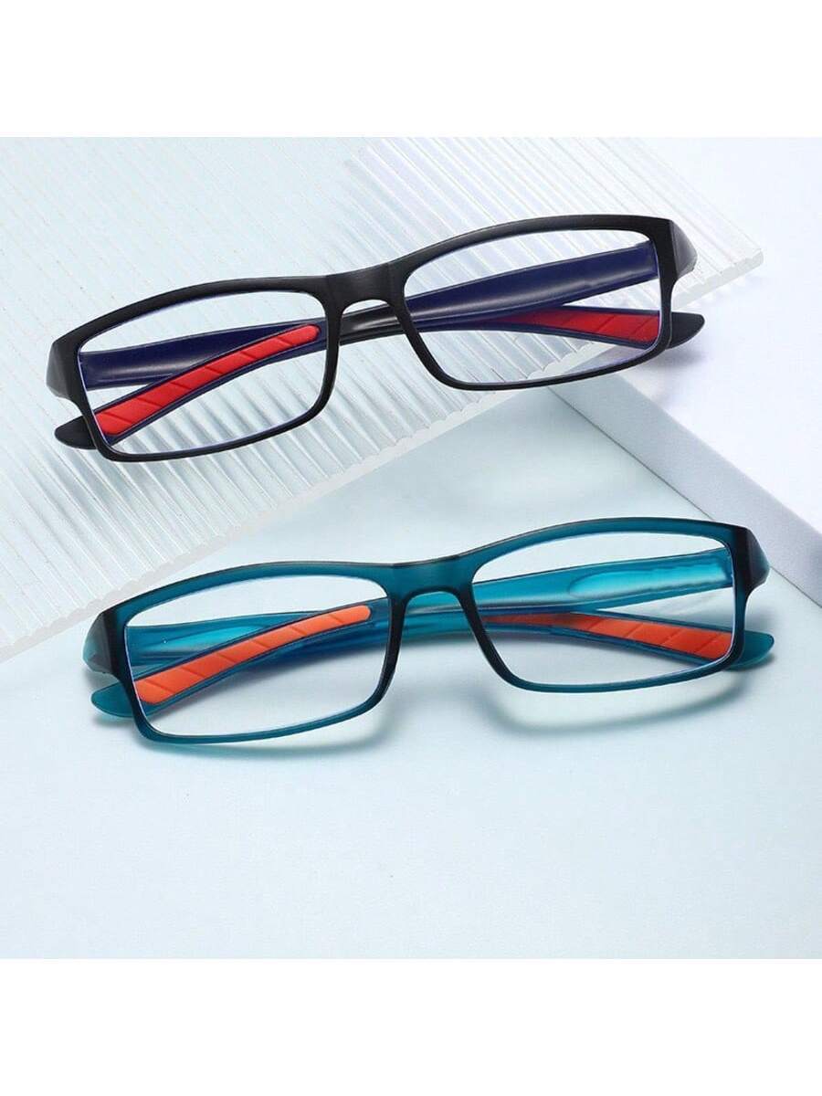 アクセサリー メンズ アイアクセサリー セット 新型 ブルーライトカット コンピューターメガネ、ユニセックス 非処方箋 クリアレン拍卖