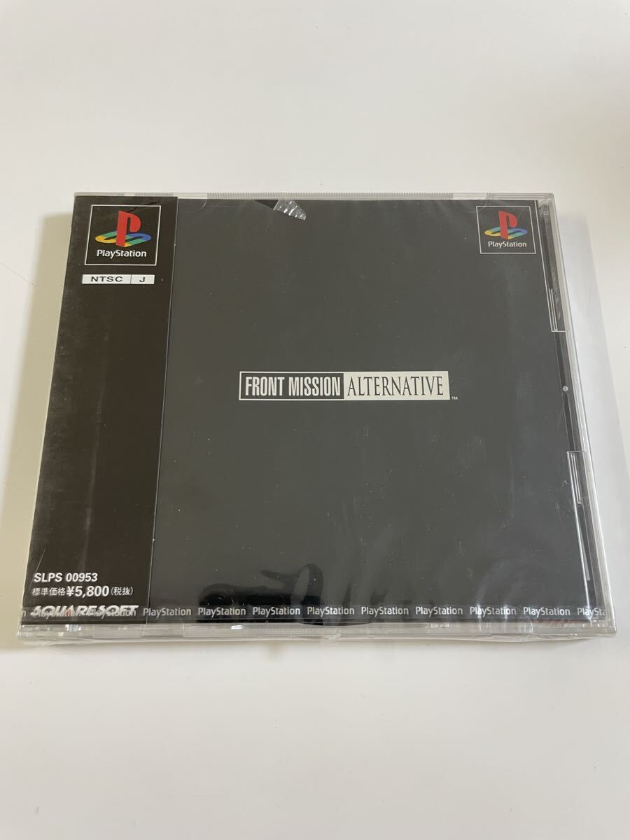 FA2 未開封! PS フロントミッション オルタナティブ プレイステーション FRONT MISSION ALTERNATIVE PS1 ソフト拍卖