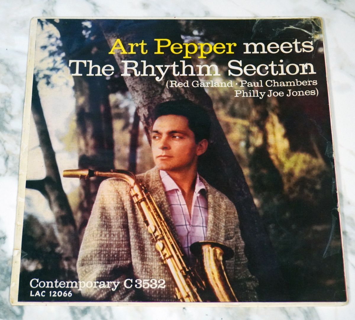 MEETS THE RHYTHM SECTION / Art Pepper アート・ペッパー 英VOGUE Orig. FLAT拍卖