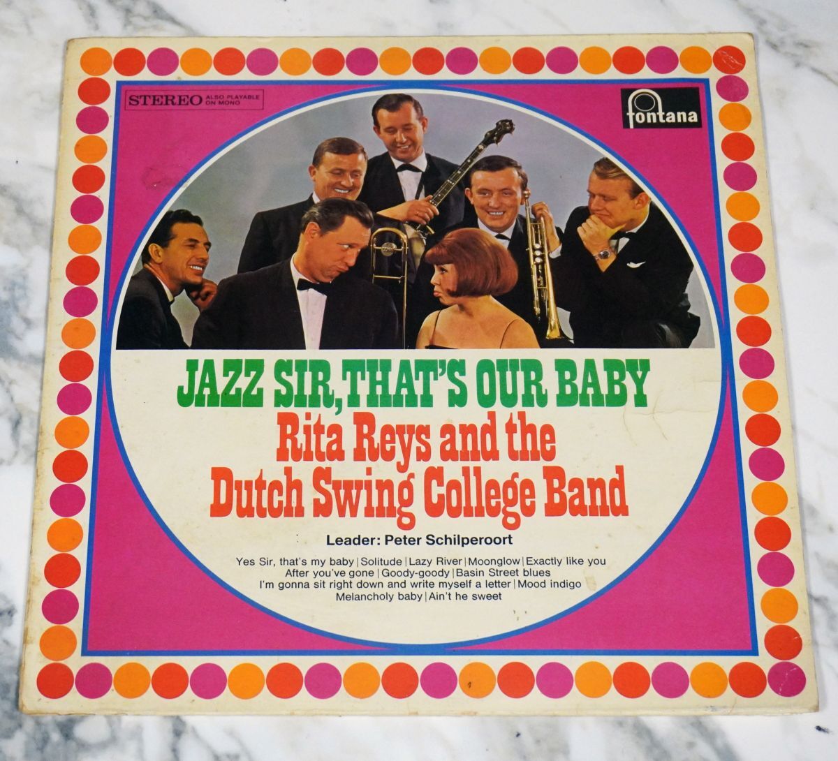 JAZZ SIR, THATS OUR BABY リタ・ライス RITA REYS 蘭プレス Fontana 紺銀 STEREO拍卖