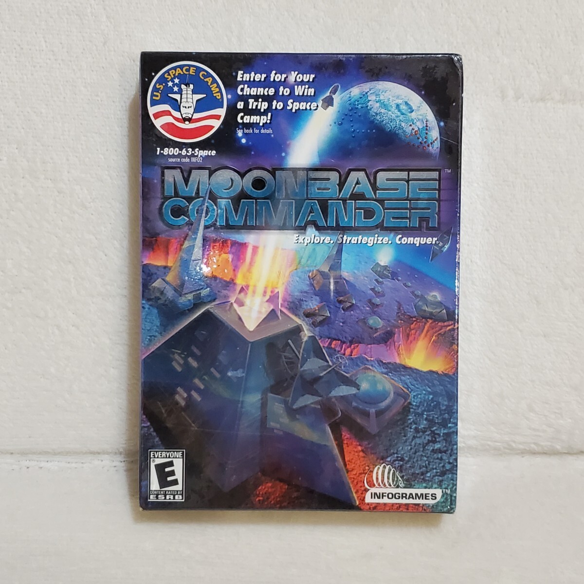 MOONBASE COMMANDER 英語版 Windows 98/Me/2000/XP SF戦略シミュレーションゲーム拍卖