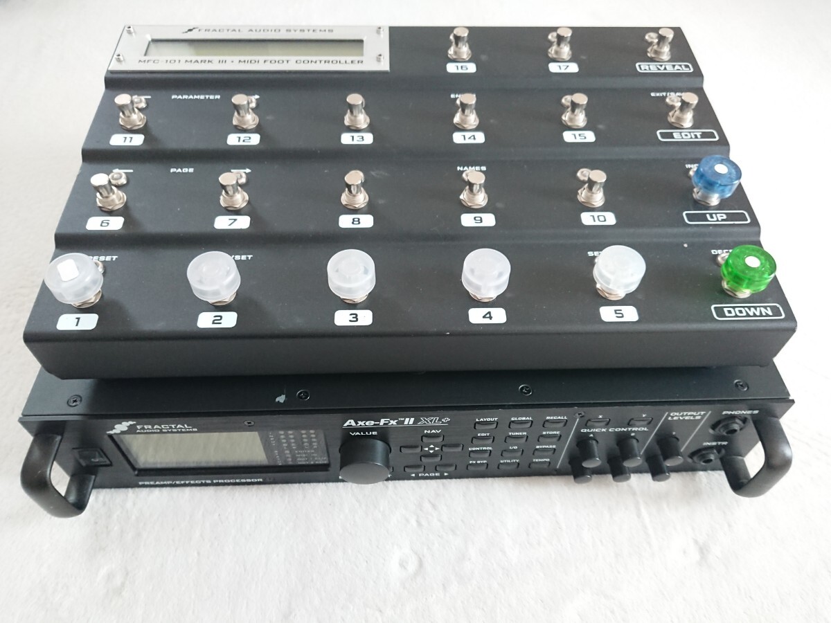 ☆FRACTAL AUDIO SYSTEMS Axe-FxⅡ Fx2 XL+ / mfc-101 markⅢ☆拍卖