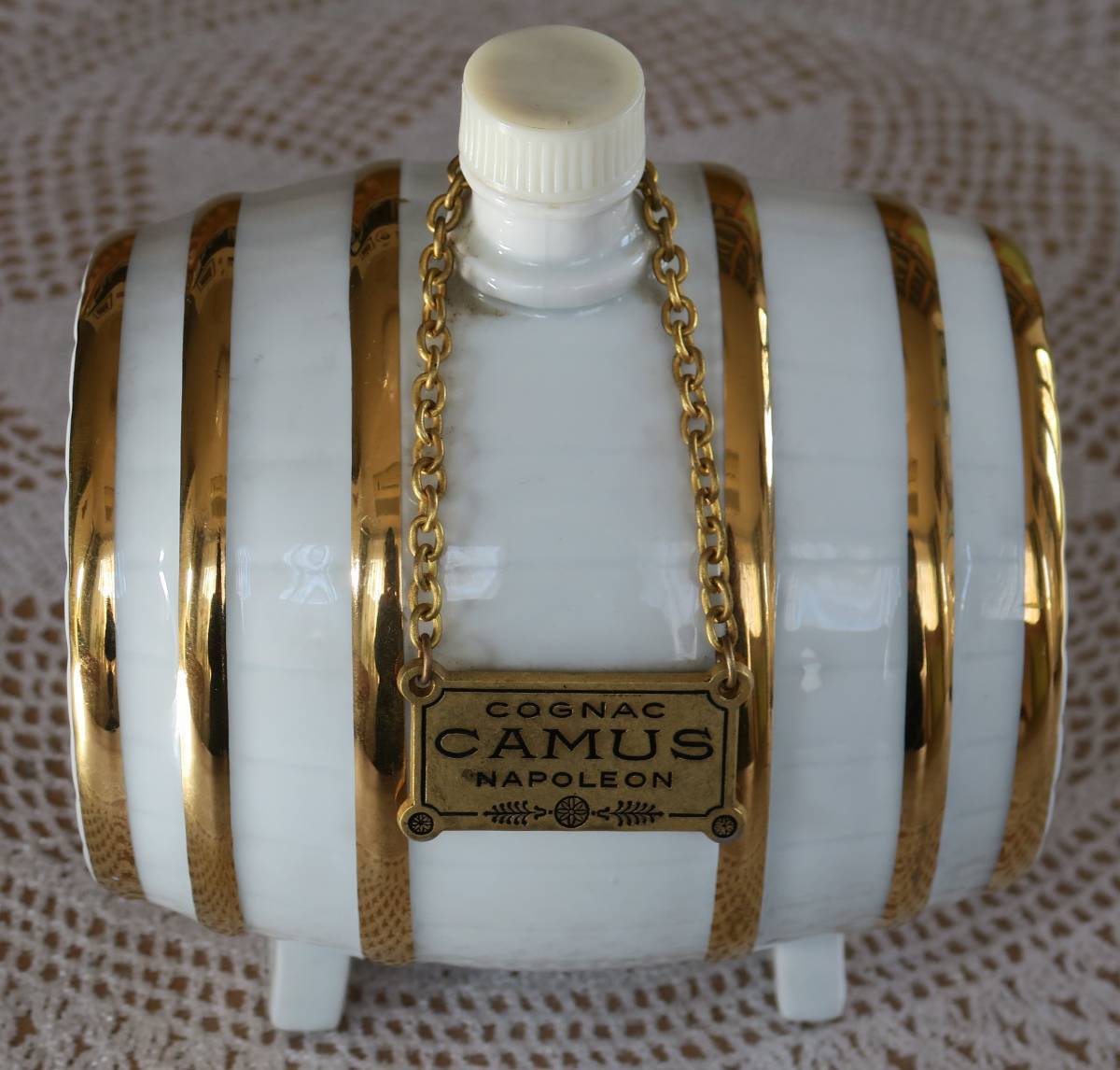 COGNAC CAMUS NAPOLEON 樽型 陶器 箱なし 中身あり拍卖