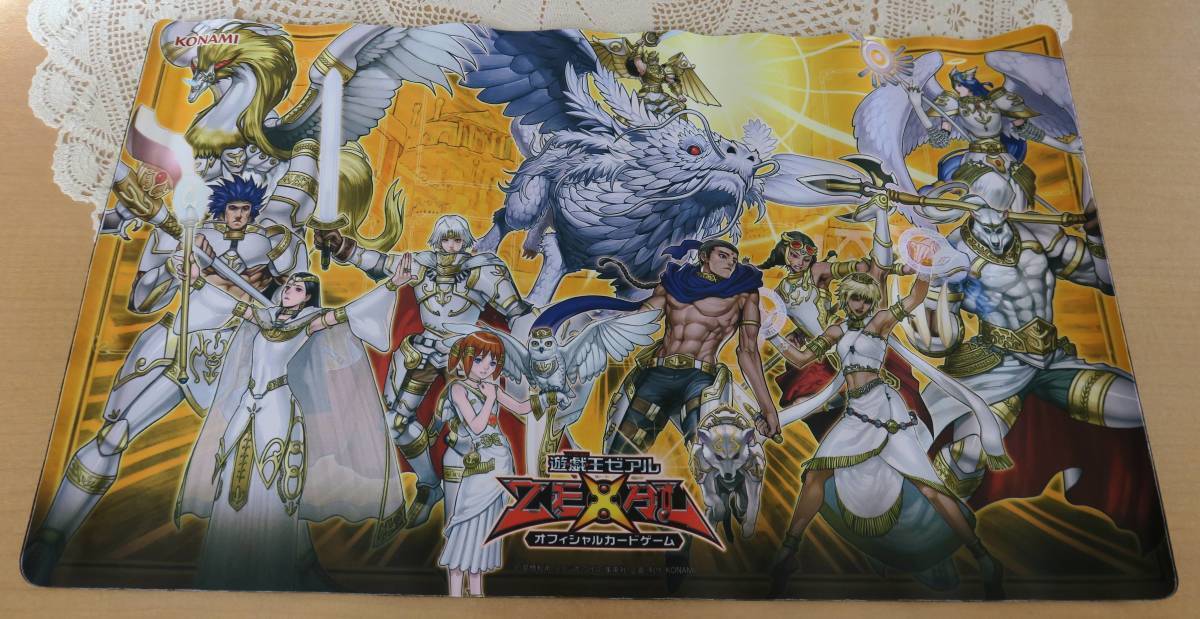 遊戯王ゼアル ZEAL プレイマット 未使用品 箱付拍卖