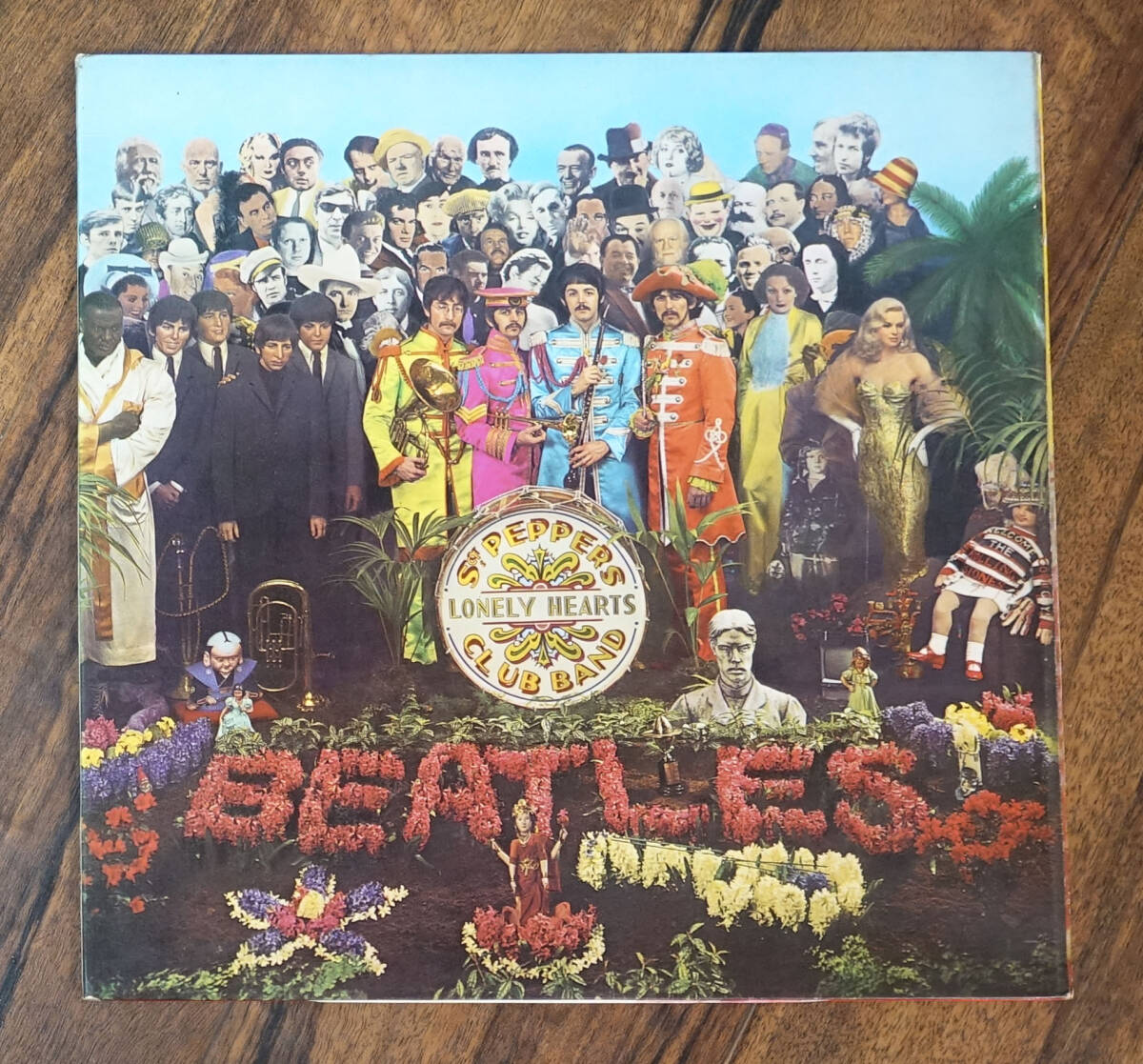 極上! SAMPLE盤! Wide Spine UK PARLOPHONE PMC 7027 SGT. PEPPERS / The Beatles MAT:1/1 完品拍卖