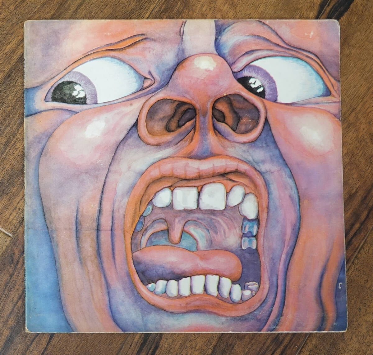 極美! UK Original 初回 ISLAND ILPS-9111 In the Court of the Crimson King / King Crimson MAT: A2/B3拍卖