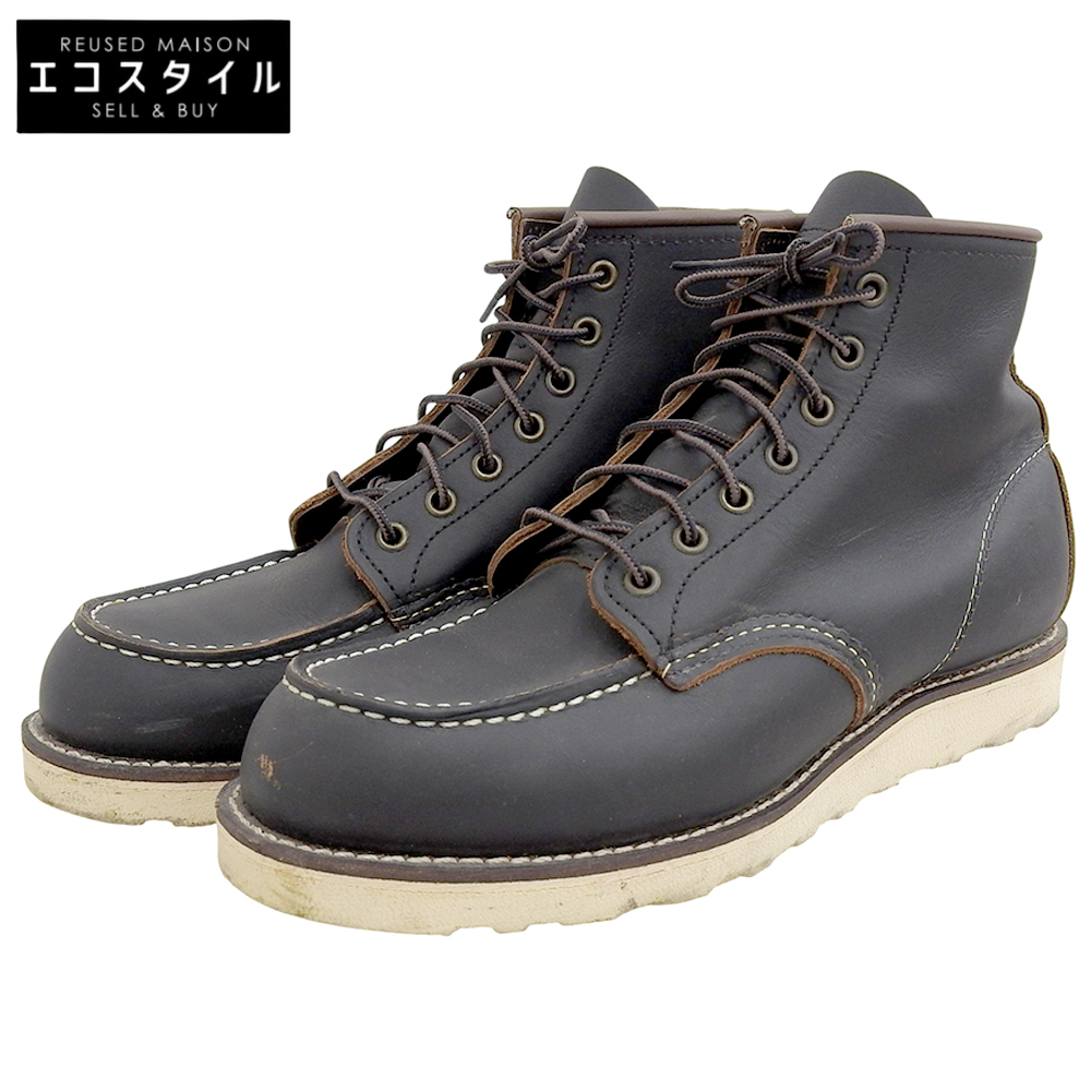 Red Wing レッドウィング クラシックモック ブーツ シューズ メンズ ブラック 27cm 8849拍卖