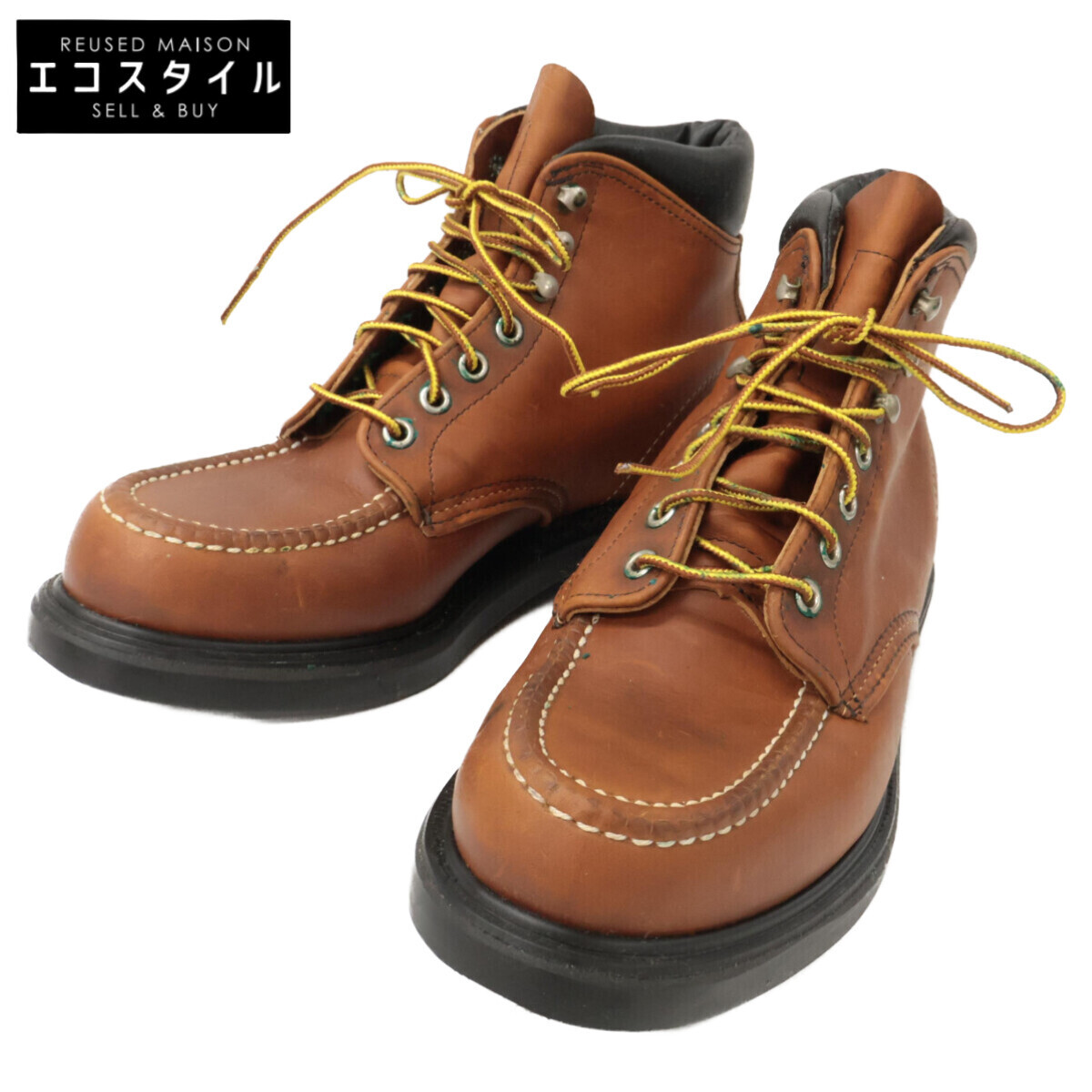 1円 Red Wing レッドウィング 07年 2915 ブラウン オロイジナル スーパーソール ブーツ シューズ 7 1/2 メンズ拍卖