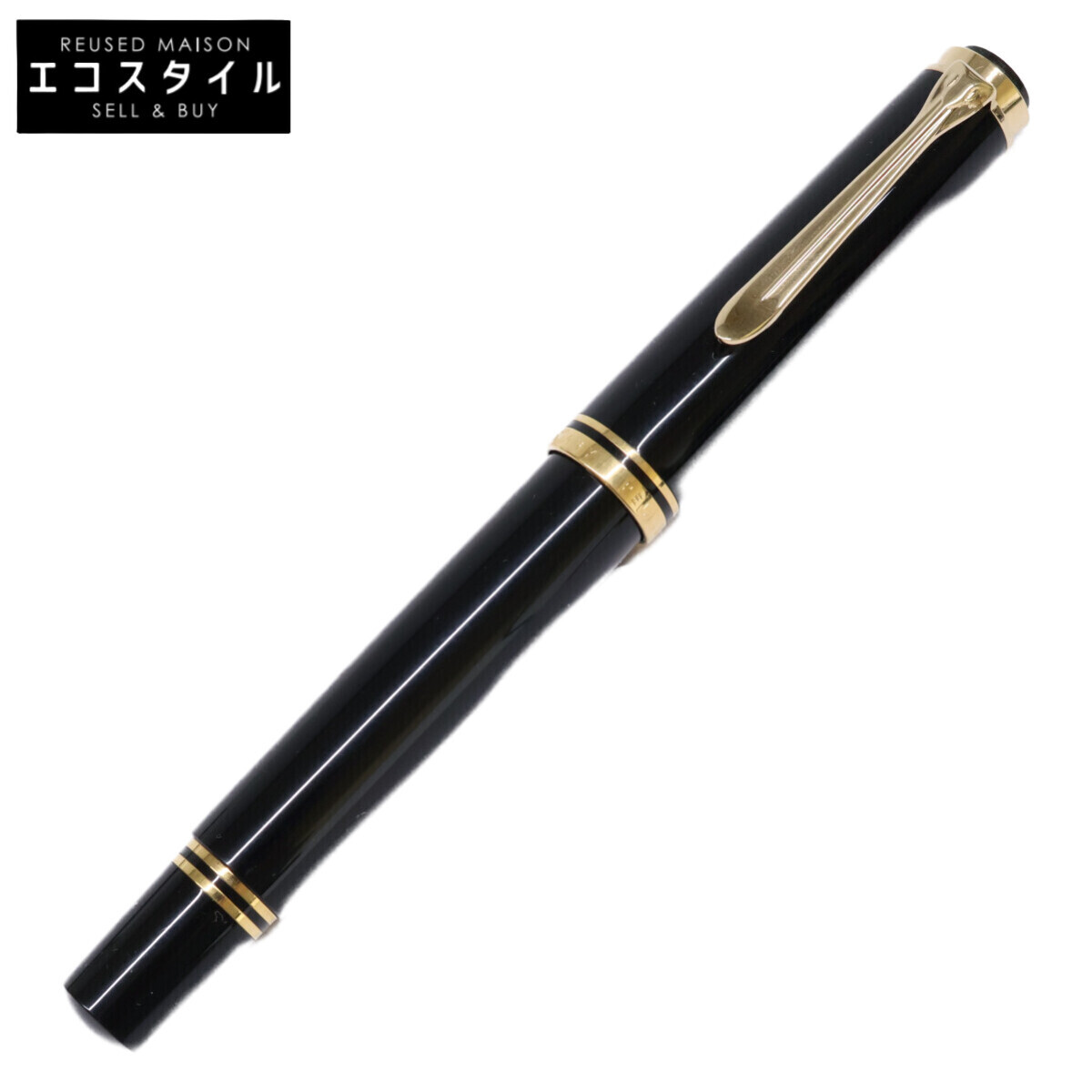 1円 Pelikan ペリカン ペン先14K M600 万年筆 文房具 ブラック ケース付属拍卖