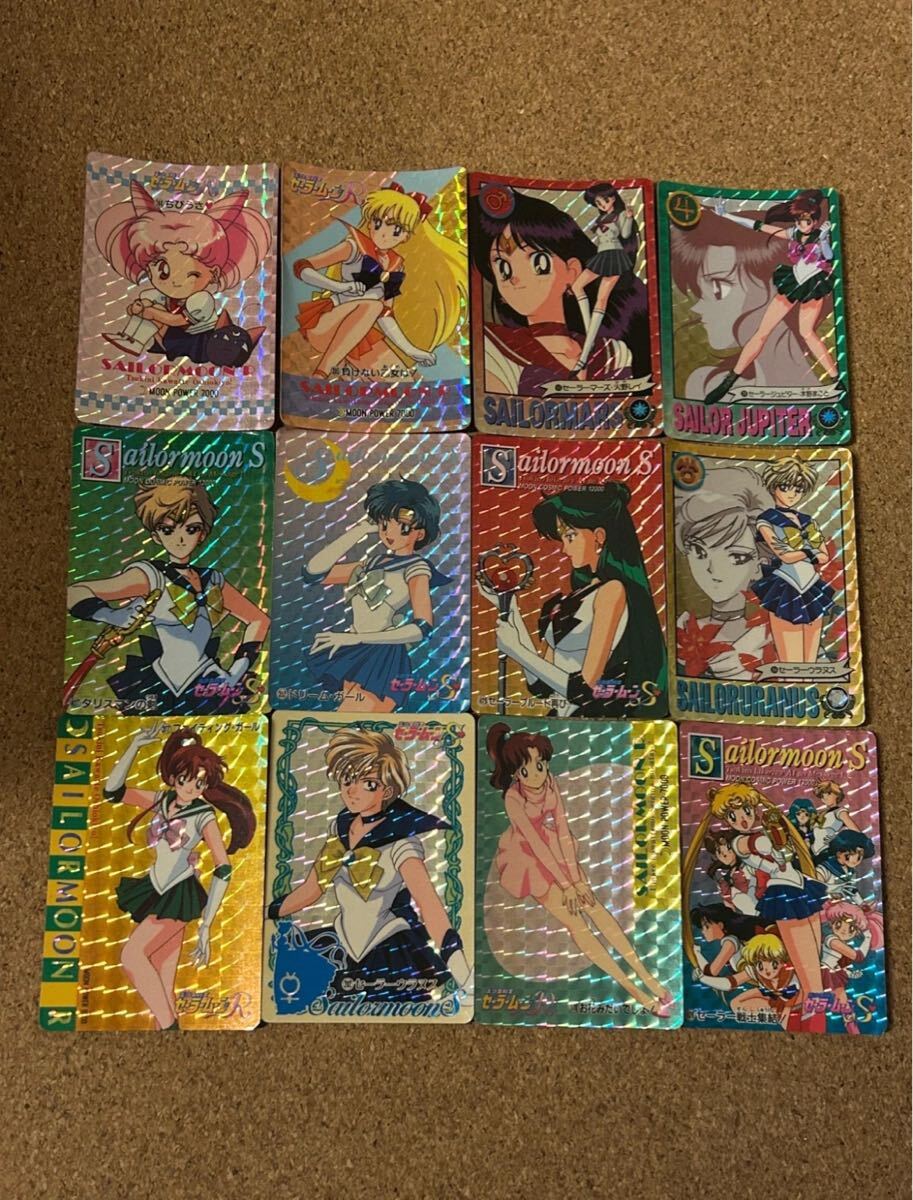 セーラームーン カードダス カード キラ まとめ売り 当時物拍卖