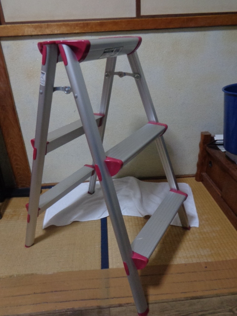 アルミ製 三段脚立・踏台/3段脚立/アルミ踏台 3段RN/10FD-03RN/拍卖