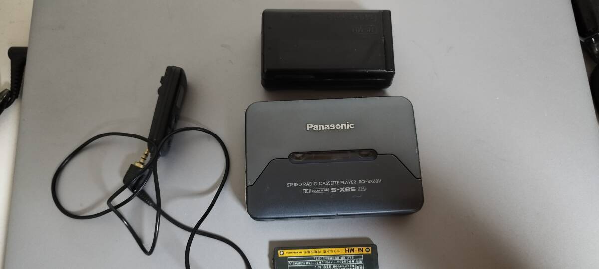 【希少】Panasonic RQ-SX60V カセットプレーヤー ラジオ/ドルビーB/S-XBS搭載 リモコン付拍卖