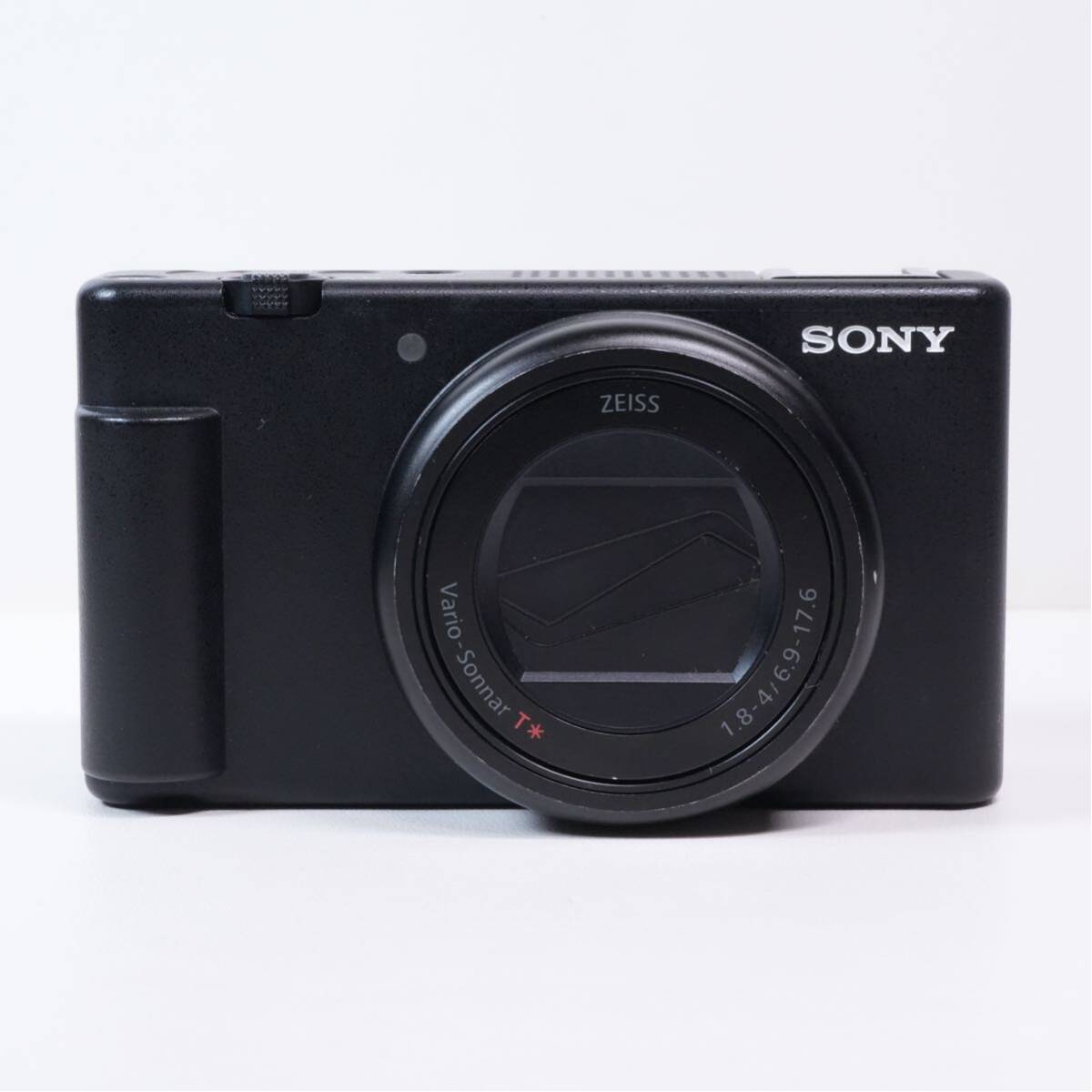14) SONY(ソニー) コンパクトデジタルカメラ VLOGCAM Vlog用カメラ 18-50mm F1.8-4.0 ブラック ZV-1M2 動作品 ジャンク 現状品拍卖
