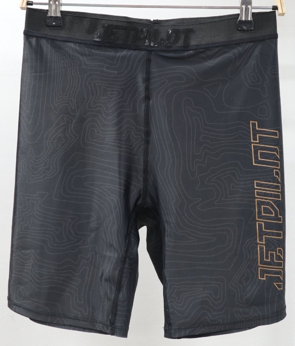 メンズ アンダーショーツ サイズ/M ブラック×ゴールド インナー ジェットパイロット JETPILOT S23508拍卖