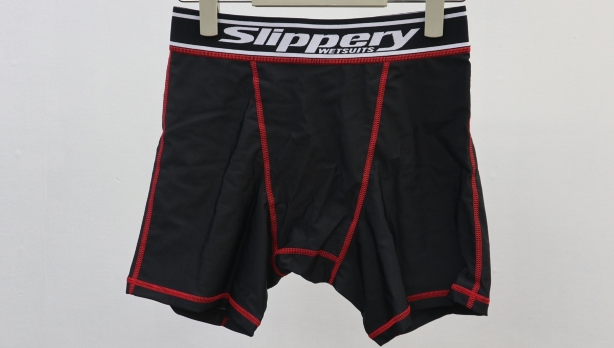 インナーパンツ サイズ/XL ブラック×レッド アンダーショーツ セール スリッパリー SL-IP400拍卖