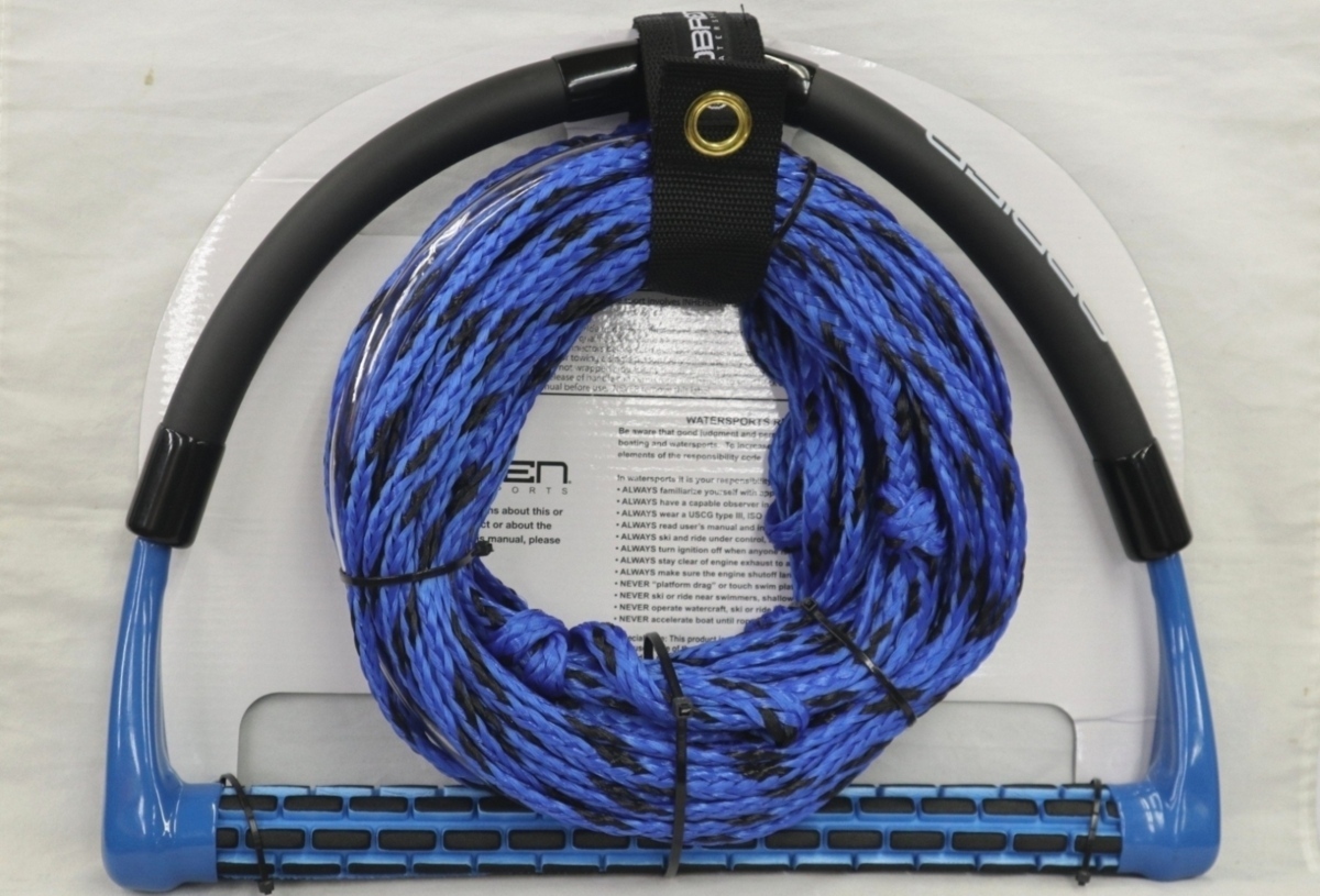 ハンドル&ライン 15インチ/70フィート ブルー ウェイクボード セール オブライエン拍卖