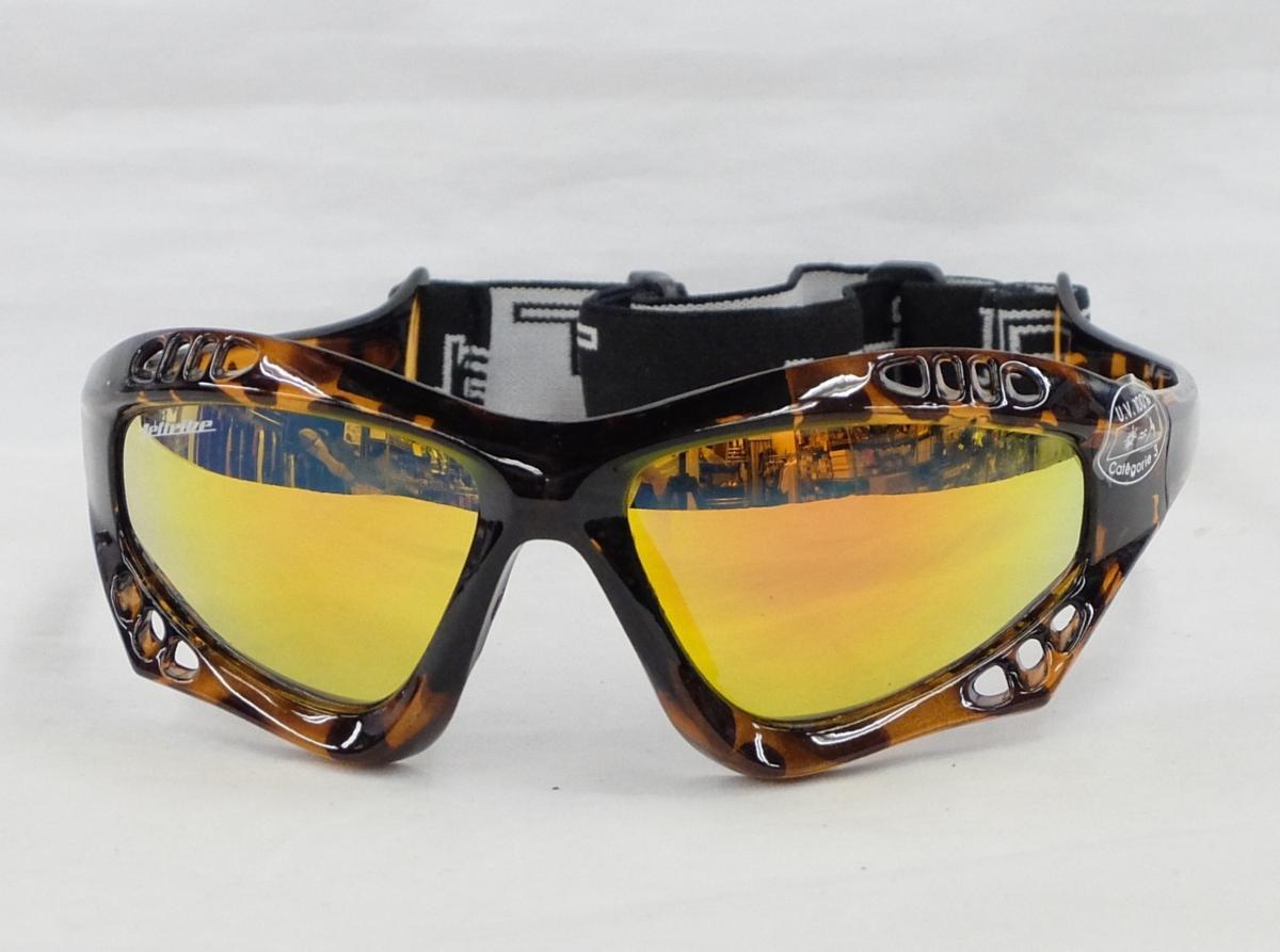 プロゴーグル タイプⅠ フリーサイズ べっ甲調フレーム×ミラーレンズ セール ジェットトライブ拍卖