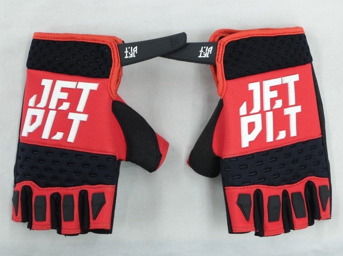 RX ショートフィンガー グローブ サイズ/M レッド ジェットパイロット JETPILOT JA19303拍卖