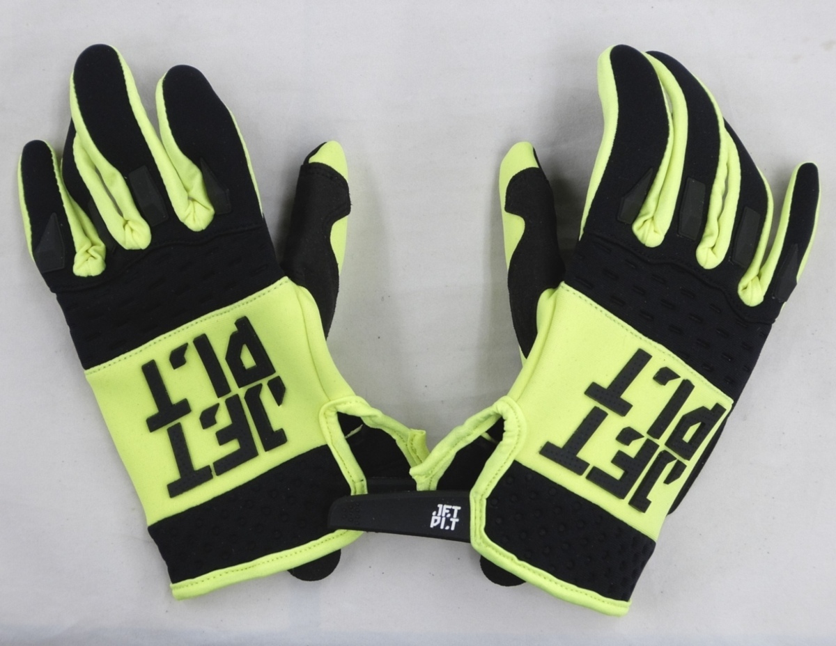 RX レースグローブ サイズ/M イエロー×ブラック ジェットパイロット JETPILOT JA19300拍卖