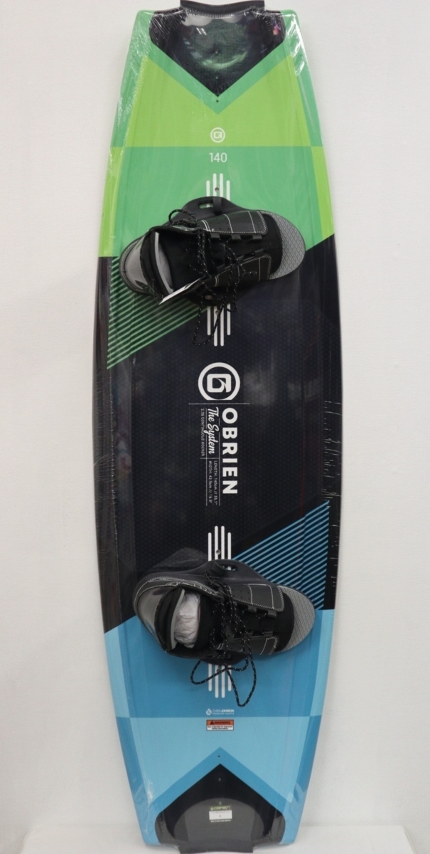 ウエイク ボード/140cm&ビンディング/~28cm&ハンドルライン セット セール オブライエン OBRIEN拍卖
