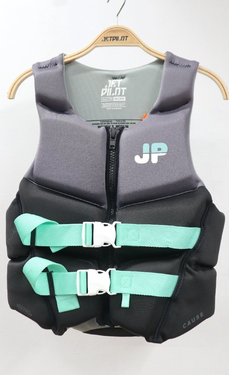 コーズ レディース ネオ ベスト サイズ10/M チャコール/ブラック 予備検査合格実績型 ジェットパイロット JETPILOT JA24207拍卖