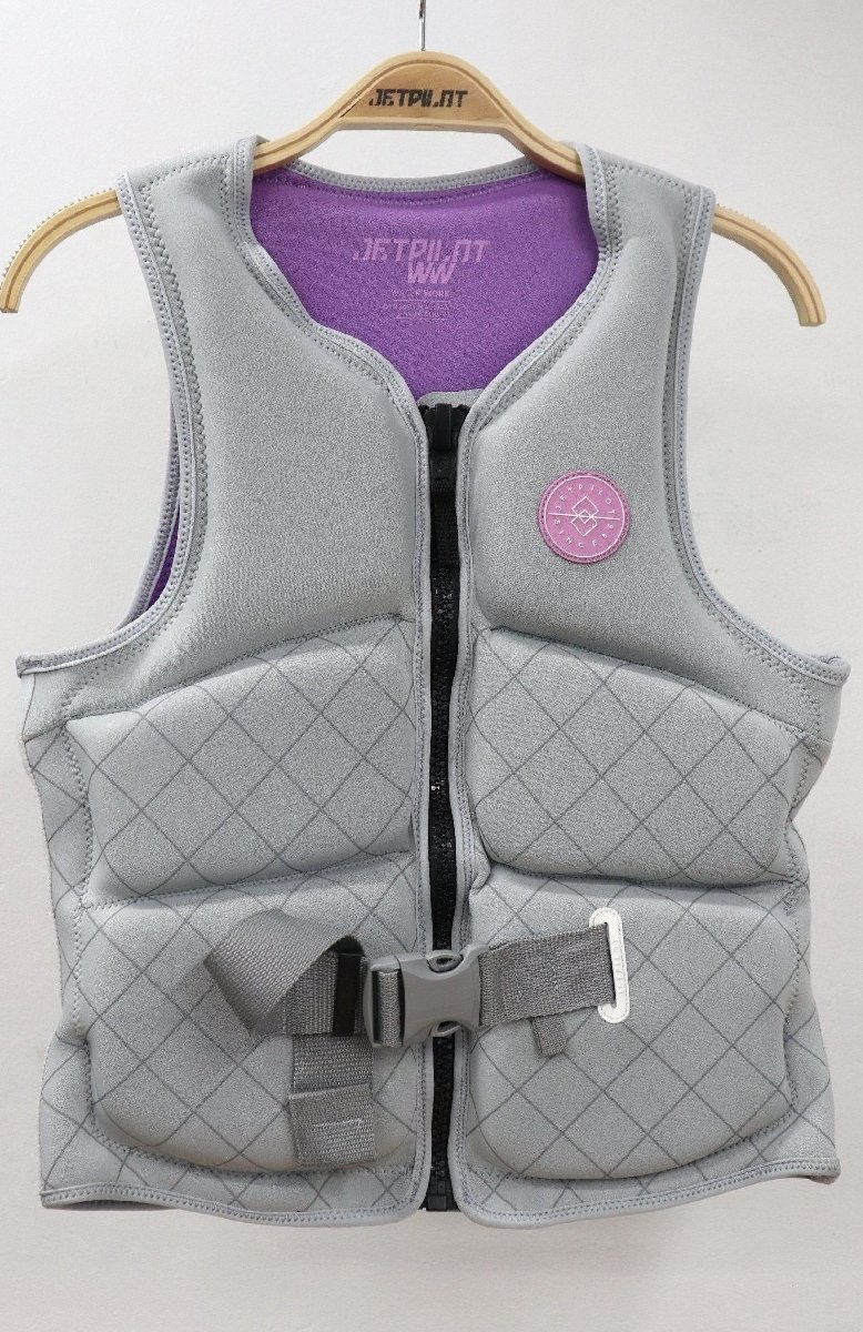 アリュール F/E ネオベスト レディース サイズ10/М ライトグレー ウェイクボード用 セール ジェットパイロット JA22298 23拍卖