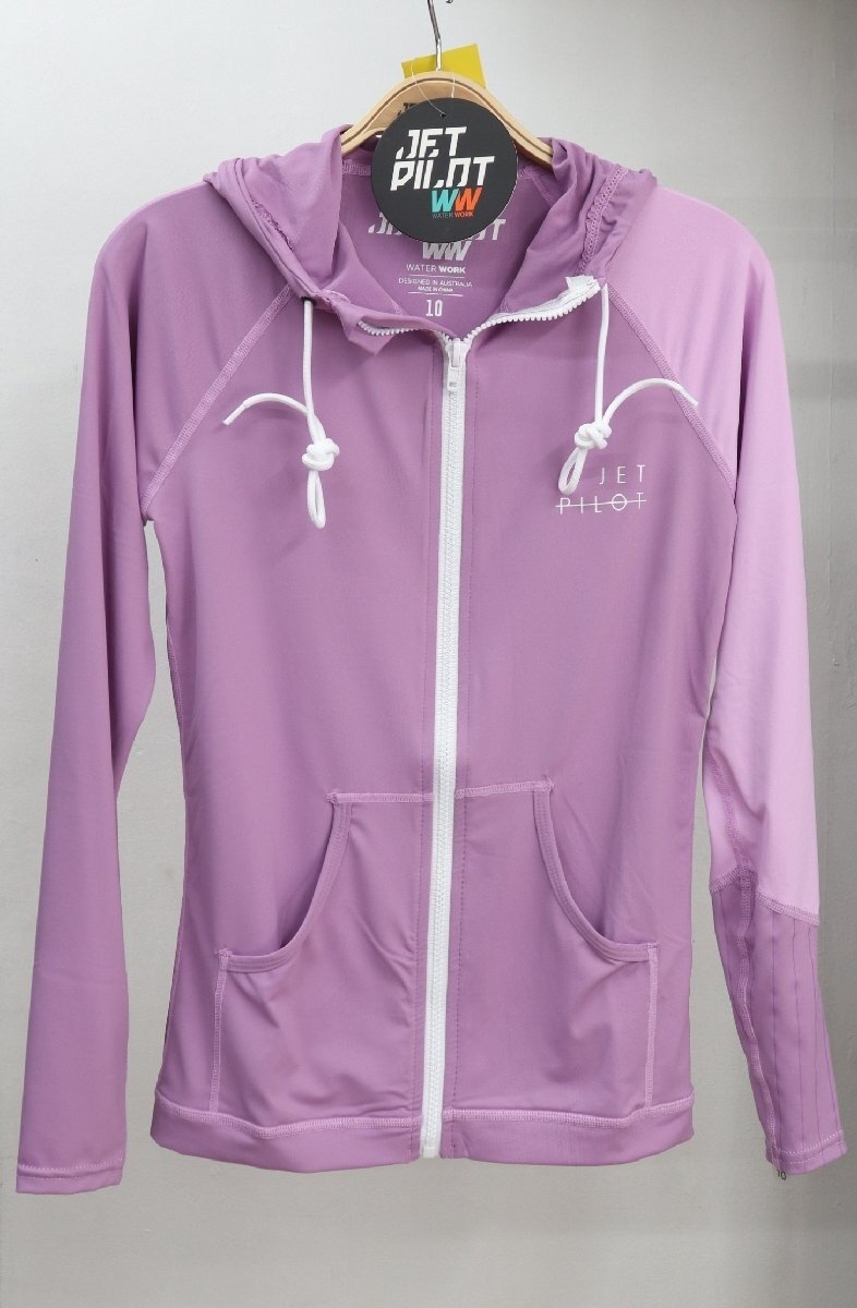 コーズ フーディー ラッシュレディース サイズ14/XL パープル セール ジェットパイロット JETPILOT S22513 23拍卖